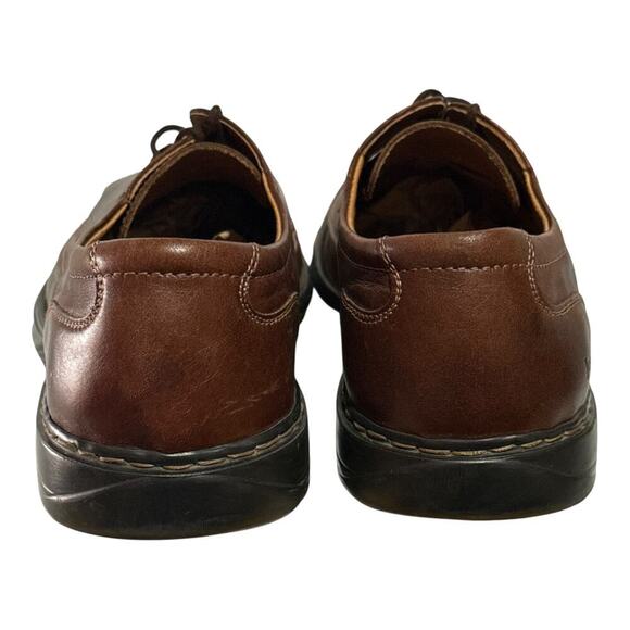 Josef Siebel Men's EU 44 Brown leather Oxford Shoes Size 10.5 Walking Casual - Picture 5 of 8